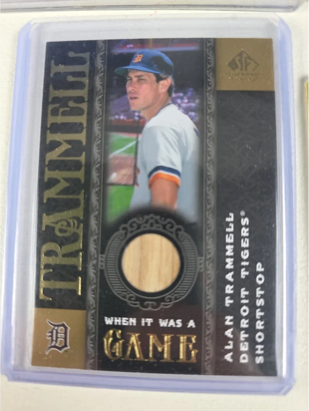 6 Card (MEM) Lot Baseball - HOF NM Autos Jersey Bat Mike Schmidt Alan Tramell ++